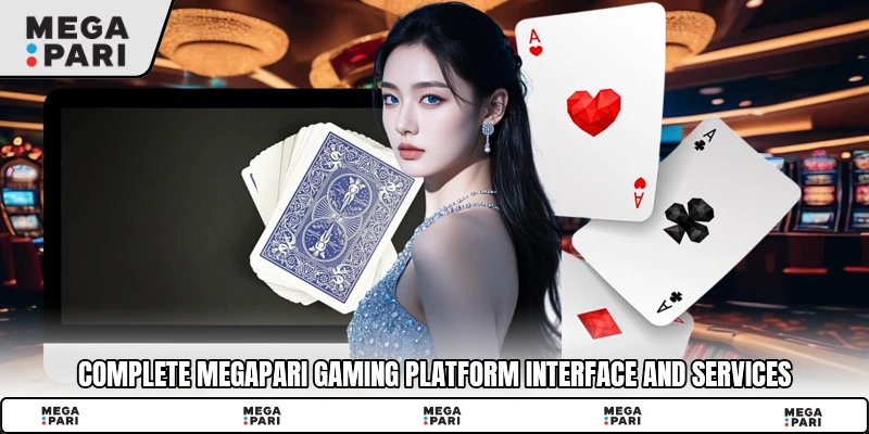 Complete Megapari gaming platform interface and services