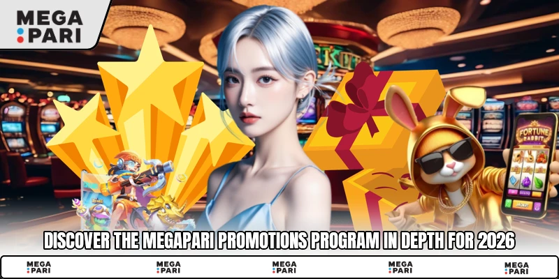 Discover the Megapari promotions program in depth for 2026