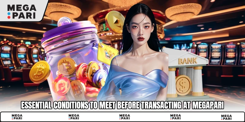 Essential conditions to meet before transacting at Megapari