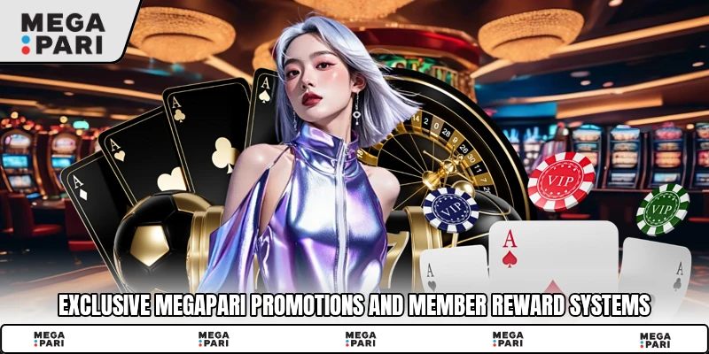 Exclusive Megapari promotions and member reward systems