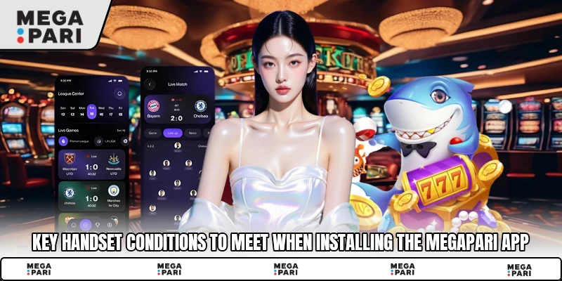 Key handset conditions to meet when installing the Megapari app