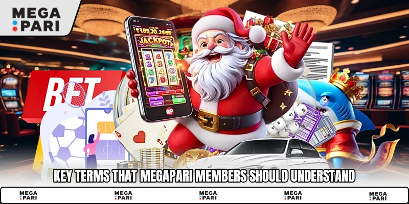 Key terms that Megapari members should understand